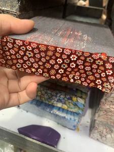 Trung Quốc bán buôn Đá quý nhân tạo pha lê trang sức nguyên liệu đá ngàn hoa thủy tinh pha lê, một loạt các màu sắc - Product Image 2