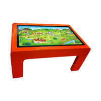 Table interactive tactile intelligente étanche de 32 et 43 pouces pour enfants et l'éducation, avec système Android et Windows, en métal, pour la formation des enfants