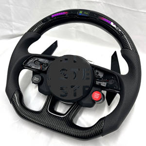 <span class=keywords><strong>Volante</strong></span> LED de Fibra de Carbono para <span class=keywords><strong>Audi</strong></span> A3 <span class=keywords><strong>A4</strong></span> A5 A6 A7 RS3 RS5 Q5 Q7 Q8 S3 S4 S5 B8 B9, Admite Cualquier Personalización - Product Image 2