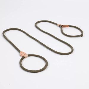 Vente en gros anti-casse PU chien laisse et collier ensemble solide motif poinçon intégré anti-déflagrant Traction mignon plume - Product Image 2