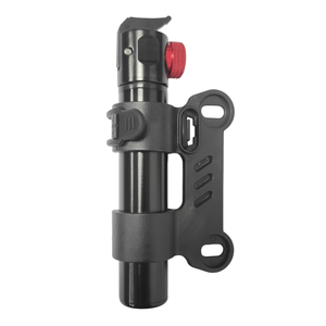 Pompe à air manuelle portable mini pour ballons et pneus, compatible valves <span class=keywords><strong>Schrader</strong></span> et <span class=keywords><strong>Presta</strong></span>, pour VTT et vélos de route, en alliage d'aluminium intelligent - Product Image 5