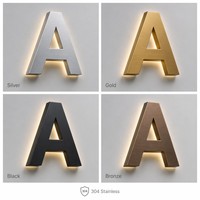 Panneau LED miniature personnalisable, logo d'entreprise, fond mural, enseigne gravée en acrylique, lettres lumineuses multicolores, DC/AC