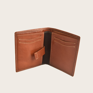 Portefeuille porte-cartes <span class=keywords><strong>Boman</strong></span> en cuir véritable ciré à l'huile pour homme, porte-monnaie - Product Image 5