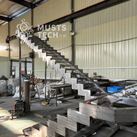 Vente directe usine : Escalier sur mesure, conception professionnelle, développement technique, pour entrepreneurs et constructeurs