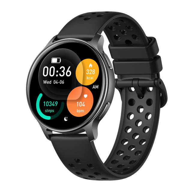 Sport Amoled Round Smart Watch 1.32-inch Display Gps Outdoor Altitude and Air Pressure Health Monitoring Unisex Fitness Tracker