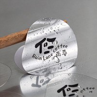 Étiquettes personnalisées enroulées estampées à chaud argentées, autocollant adhésif imperméable avec feuille d'argent, idéal pour les sérums de beauté, les pots de bougies