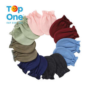 Top One Style chaud nouveau mince nouveau-né infantile chapeaux et gants ensemble bébé fœtal avec mitaines Chirp queue chapeau ensemble - Product Image 4