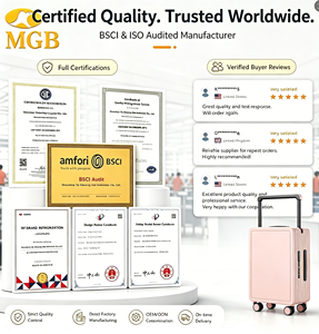 <span class=keywords><strong>Valise</strong></span> rigide à poignée large 20/24 pouces avec roulettes pour les voyages à l'aéroport et les escapades de week-end – Commande en gros - Product Image 5