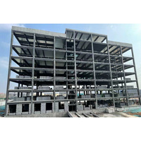 Edificio de Uso Mixto de Acero Ligero para Grandes Edificios, Estructura Anticorrosiva para Centros Comerciales y Cadenas de Hoteles