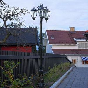 Lampe de jardin européenne d'extérieur, corps en aluminium IP65, étanche, pour allée, villa, cour, style rétro, lumière décorative - Product Image 2