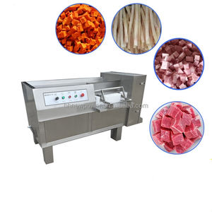 Coupeur de cube de poulet boeuf porc pour la machine commerciale de découpe de dés de viande congelée machine de découpe de viande congelée - Product Image 1