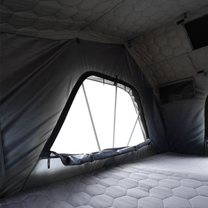 Tente de toit rigide Wild Land Voyager Cruiser Pro 250 cm pour 3-4 personnes, grand espace intérieur pour <span class=keywords><strong>camping</strong></span> 4x4 et overlanding - Product Image 5