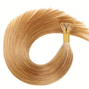 Extensiones de Cabello Pre-Adheridas con Punta I, 100% Cabello Virgen Remy Chino, Estilo Liso para Mujer, Color Personalizado, Calidad 12A, Hechas a Máquina - Product Image 4