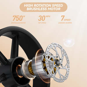 JANSNO X70 48V 34Ah Bicicleta Eléctrica de Montaña con Llantas Anchas, Nueva Bicicleta Eléctrica, Fabricante Chino, Bicicleta Eléctrica Urbana para Adultos - Product Image 4