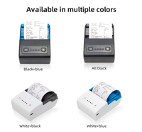 Printer Faktur Termal Mini Genggam Portabel Seri 58 Printer Resi Mobile Nirkabel Kecil Dengan Status Stok
