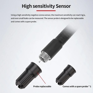 Detector de Fugas de Gas Refrigerante Portátil con Alarma Sonora y Luminosa, Herramienta de Prueba de Alta Precisión para HVAC y Aire Acondicionado, Compatible con Múltiples <span class=keywords><strong>Gases</strong></span> - Product Image 3