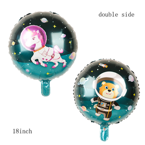Ballons en feuille de 18 pouces sur le thème du paradis des animaux de dessin animé, <span class=keywords><strong>train</strong></span>, excavatrice, décoration de fête d'<span class=keywords><strong>anniversaire</strong></span> pour les fêtes d'enfants, fête des mères, Pâques - Product Image 4