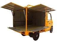 3 roues livraison rapide nourriture électrique adultes véhicules à basse vitesse eec kit de conversion camion 100kw mini voiture mobilité