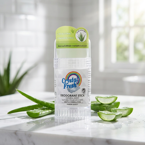 CRYSTAL FRESH Déodorant naturel en barre pour hommes à l'aloe vera 120g (TUN-PA120) - Product Image 2