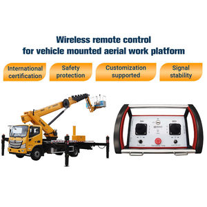 Fabrieksgecustomizeerde <span class=keywords><strong>2</strong></span>-knops <span class=keywords><strong>joystick</strong></span> met 4 functies, draadloze afstandsbediening voor graafmachines, IP65 waterdicht, bereik 225 meter - Product Image 5