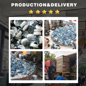 Rollen räder für Möbel ausrüstung Wagenschrank-Präsentation ständer Verwenden Sie <span class=keywords><strong>1</strong></span> Zoll <span class=keywords><strong>1</strong></span>,5 Zoll 2 Zoll 2,5 Zoll 3 Zoll leichte Lenkräder - Product Image 6