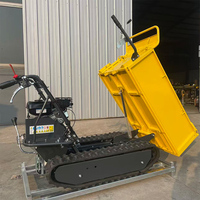 Série ZTTD Mini transporteur tout-terrain robuste Dumper sur chenilles en caoutchouc à chargement automatique