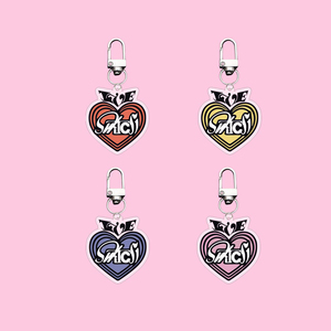 Llavero de acrílico personalizado de Ive para mujer, accesorio colgante para bolso, estilo idéntico al de las estrellas, con impresión UV de dibujos animados. - Product Image 1