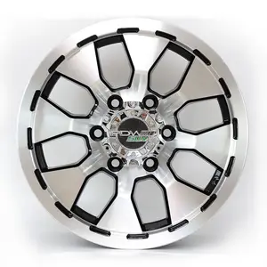 Pdw6 * 139.7 En 18 Inch 4*4 Lichtmetalen Velgen Voor Hilux Vigo Revo Rocco Fortuner Prado