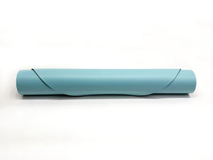 Coussin <span class=keywords><strong>Ultra</strong></span> Grip Ton-sur-Tone Menthe Bleu Glace Turquoise Taille Personnalisée Eco Luxe Caoutchouc Naturel Forme Arquée Pilates Pu <span class=keywords><strong>Yoga</strong></span> Mat - Product Image 6