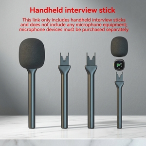 Soporte de Mano para Micrófono Inalámbrico, Adaptador de Metal para Micrófonos <span class=keywords><strong>Moma</strong></span>/ - Product Image 2