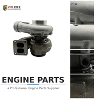 Turbocompresseur HX50 compatible avec moteur diesel universel refroidi par eau, ensemble complet de turbocompresseur, pièce de rechange pour excavateur