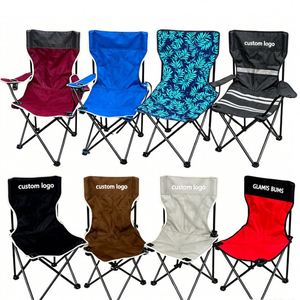 Wholesale Sunbathing Chair Folding Beach Chair for Outdoor Garden Poolside Beach Camping Picnic BBQ Fishing <b>Seat</b> <b>with</b> Logo - Product Image 1