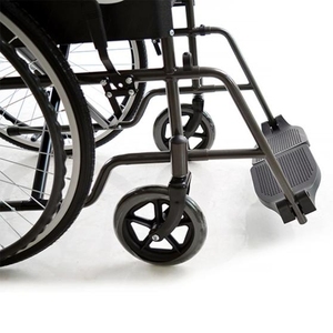 Fabricant-Direct Fauteuil roulant manuel Fauteuil roulant manuel à faible coût Fauteuil roulant manuel avec repose-jambes réglables
