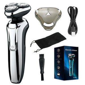 Rasoir électrique à tête flottante ultra-propre intelligente à trois lames pour hommes Rasoir complet lavable IPX7 à double <span class=keywords><strong>lame</strong></span> USB Ménage RV - Product Image 1