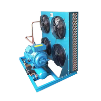 Precio al por Mayor de la Unidad Condensadora Refrigerada por Aire con Compresor de Pistón R22/R404 de 5HP, Herramienta y Equipo de Refrigeración con Evaporador de Frascol