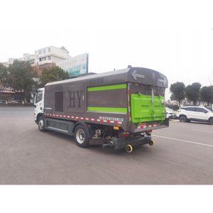 Dongfeng 11 טון יעילות גבוהה אבק נטול אבק-גליל אחורי + לחץ שלילי 1.5m קיבולת מיכל מים - Product Image 3