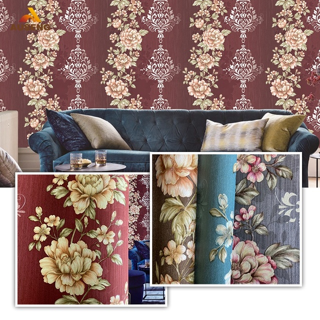 3D Wallpaper Mural Photo Image Picture Flower 3D Wallpaper Tv Background Wall Decor Pvc Roll