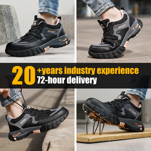<span class=keywords><strong>Scarpe</strong></span> Funzionali GUYISA Nere in Nuova Microfibra, Antiurto e Antiperforazione, <span class=keywords><strong>Scarpe</strong></span> Protettive per Piedi, Calzature di Sicurezza per Donne - Product Image 2