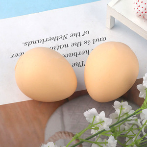 2025 Hot Selling Cute <b>Egg</b> Squeeze <b>Toys</b> Simulate Food Pull Stretch <b>Egg</b> Squeeze Stress Relief - Product Image 3