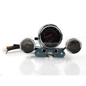Para Lifan 150 LF250 LF150 Storm Prince montaje de instrumento Universal motocicleta odómetro velocímetro medidor de código 1 Juego - Product Image 6