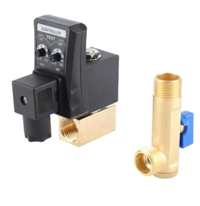 1/2 "Brass tự động van cống với cống tự động hẹn giờ điện điều khiển nước OEM tùy chỉnh - Product Image 2