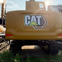 Excavatrice Caterpillar 336GC d'occasion, origine États-Unis, 36 tonnes, pour travaux de terrassement, avec système de contrôle intelligent de la pente