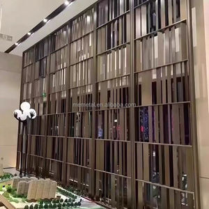 Phân vùng màn hình thép không gỉ tùy chỉnh cho phòng khách để tạo ra một màn hình không gian độc lập - Product Image 4