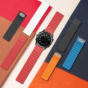 <span class=keywords><strong>Bracelet</strong></span> de montre magnétique en silicone standard supérieur de 22 et 26mm pour <span class=keywords><strong>Garmin</strong></span> <span class=keywords><strong>Fenix</strong></span> 7 <span class=keywords><strong>6X</strong></span> 5 <span class=keywords><strong>Pro</strong></span> Quick Fit <span class=keywords><strong>Bracelet</strong></span> - Product Image 3