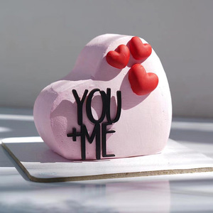 Decoración para Pastel de Miel y Dulzura, Adorno Acrílico para Pastel de San Valentín para Parejas - Product Image 4