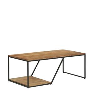 Table basse en bois massif de style industriel moderne, fabriquée à la main, durable, écologique, portable, décorative, meubles de salon, vente en gros - Product Image 3