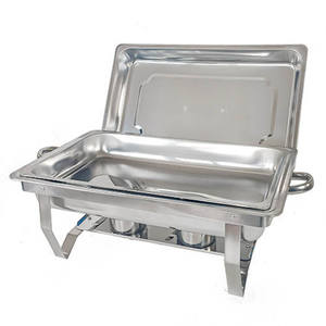 Équipement de serveur de <span class=keywords><strong>buffet</strong></span> de fête Offre Spéciale plats de chauffe-plats de <span class=keywords><strong>buffet</strong></span> restauration en acier inoxydable chauffe-aliments isolation alimentaire poê<span class=keywords><strong>le</strong></span> à manger - Product Image 6