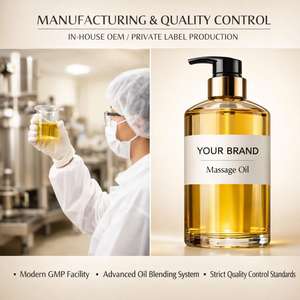 Aceite de Masaje Corporal Relajante y Nutritivo para el Cuidado de la Piel, Marca Privada, Fabricante OEM ODM, Mezcla Profesional de Aceite Corporal para Spa - Product Image 4