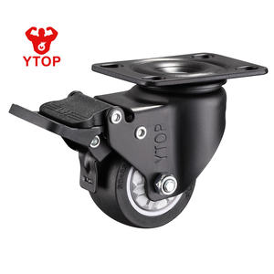 YTOP <span class=keywords><strong>2</strong></span> Zoll drehbare Lenkräder ohne Bremse und ohne Geräusch räder - Product Image 1