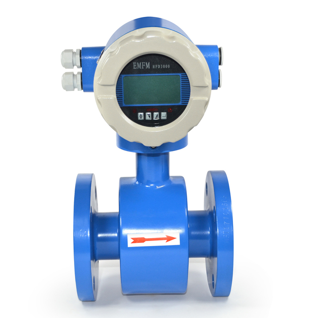 China DN100 DN150 Magnetic Flowmeter RS485 Sea Water Flow Meter Sewage Water Felectromagnetic Flow Meter Sensor Price